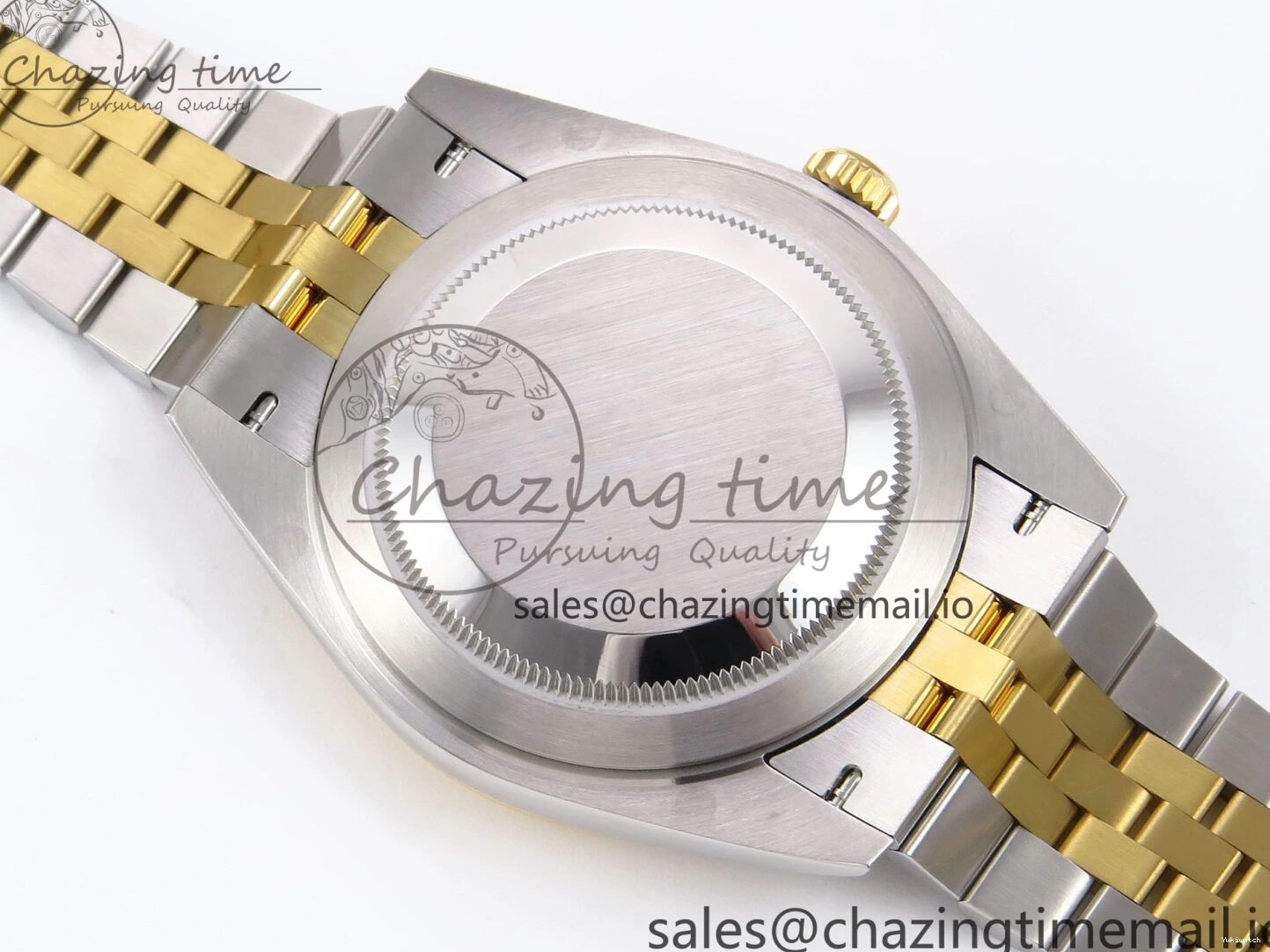 SS Best 41 Bracelet EWEF Stick DateJust Dial Jubilee A3235 White on Edition 126333 YG 0305
